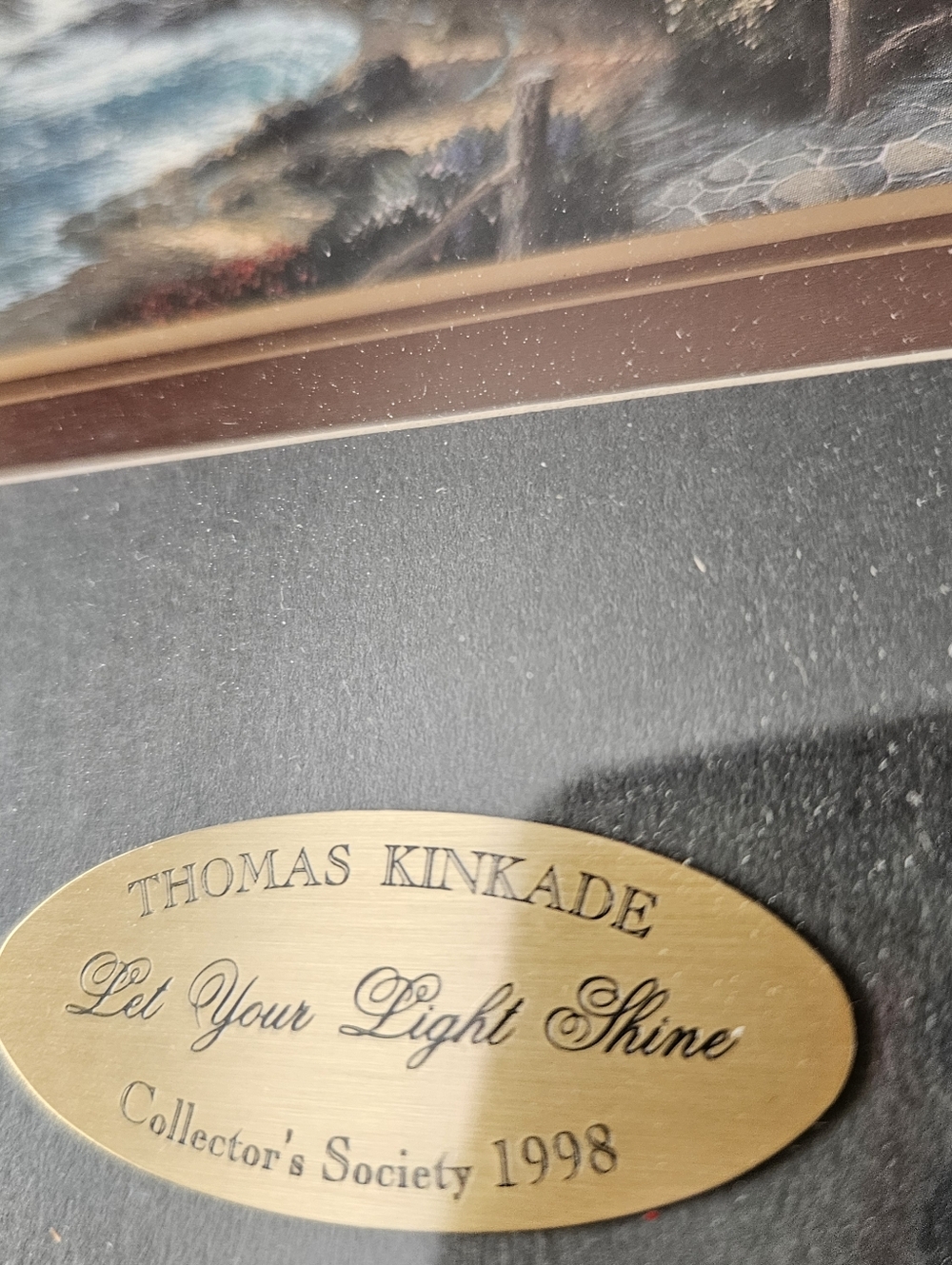 Thomas Kinkade - Let Your Light Shine - Picture 4 of 4